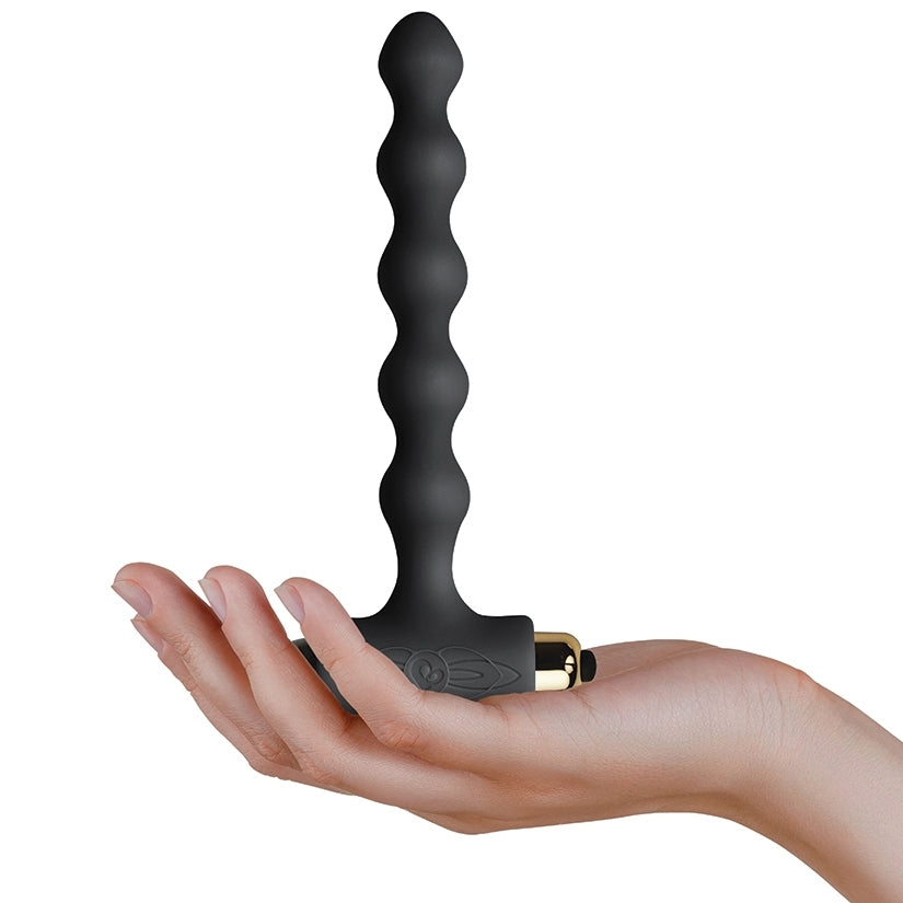 Rocks-Off Petite Sensations Pearls 7 Speed-Black - Image 3