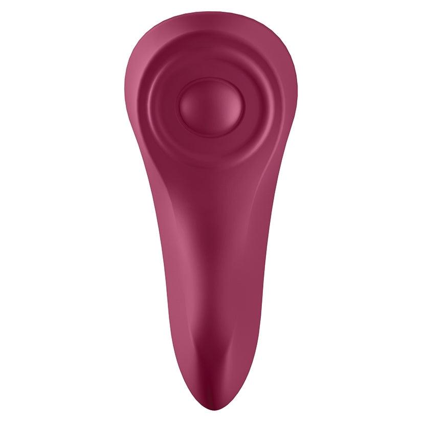 Satisfyer Sexy Secret Panty Vibrator-Wine Red - Image 4
