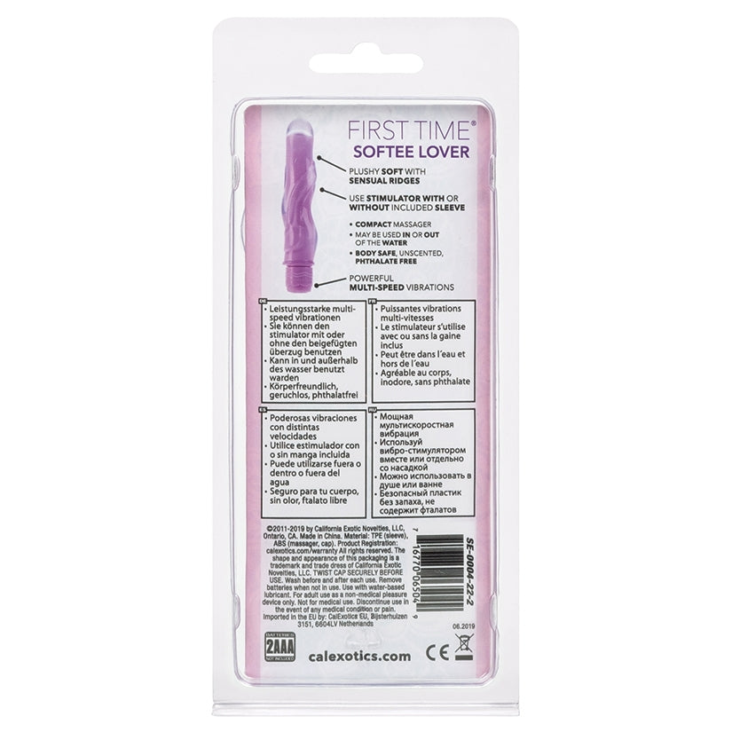 First Time Softee Lover-Purple 5 - Image 3
