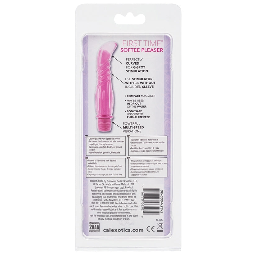 First Time Softee Pleaser-Pink 5.25 - Image 3