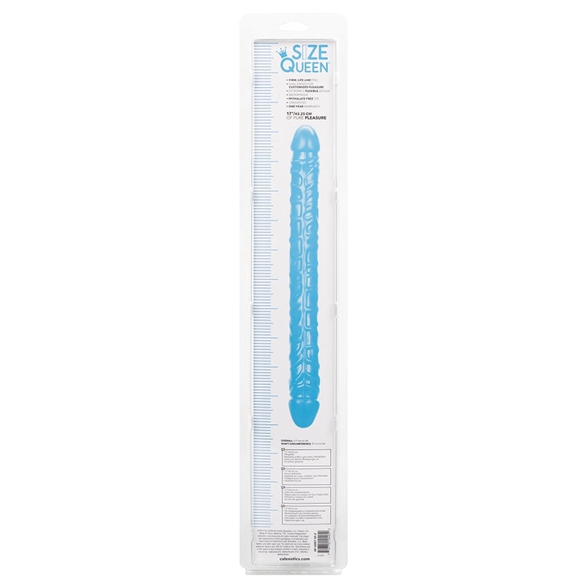 Size Queen Double Dildo-Blue 17 - Image 4