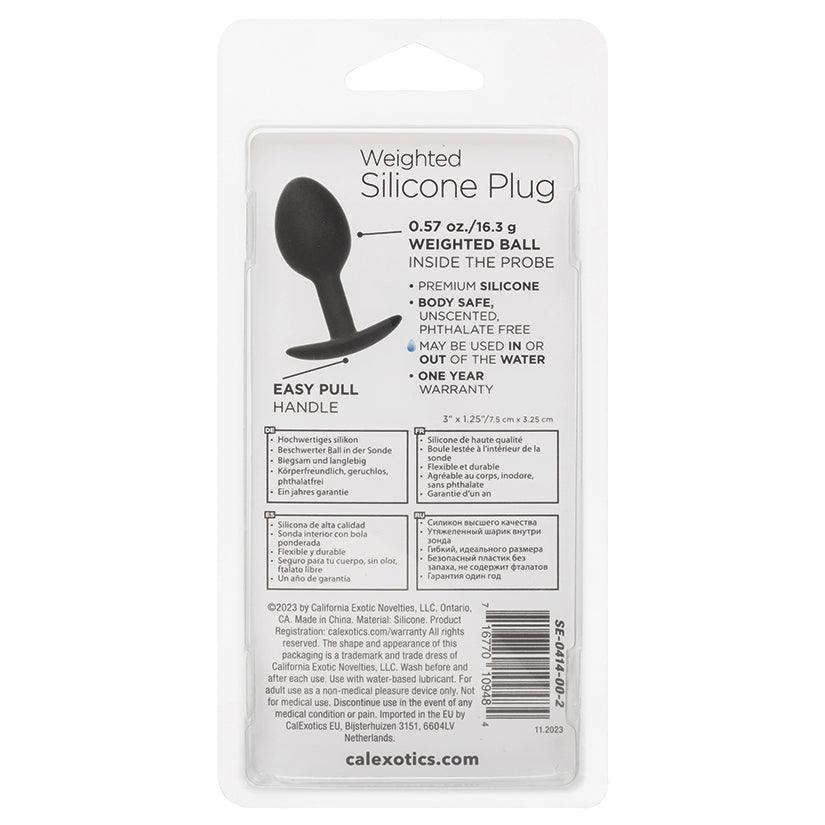 Weighted Silicone Plug - Image 4