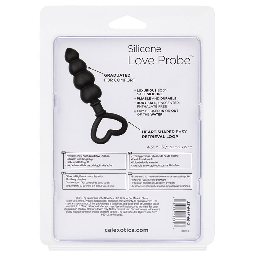 Silicone Love Probe-Black - Image 4
