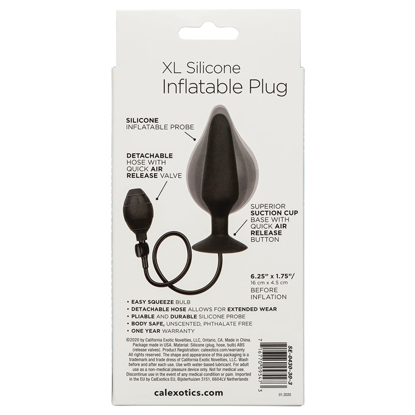 XL Silicone Inflatable Plug - Image 4