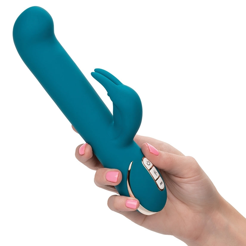 Jack Rabbit Signature Silicone Rocking "G" Rabbit-Teal 8.5" - Image 3