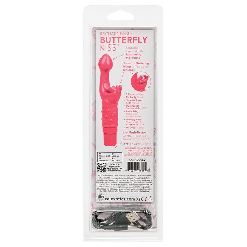 Rechargeable Butterfly Kiss-Pink - Image 4