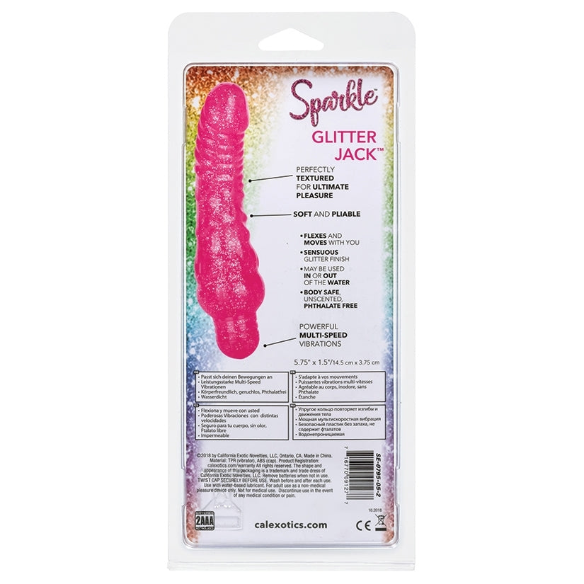 Sparkle Glitter Jack-Pink 5.75 - Image 4