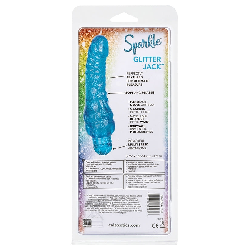 Sparkle Glitter Jack-Blue 5.75 - Image 4