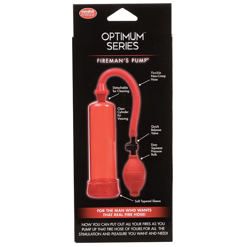 Optimum Series Fireman's Pump-Red - Image 3