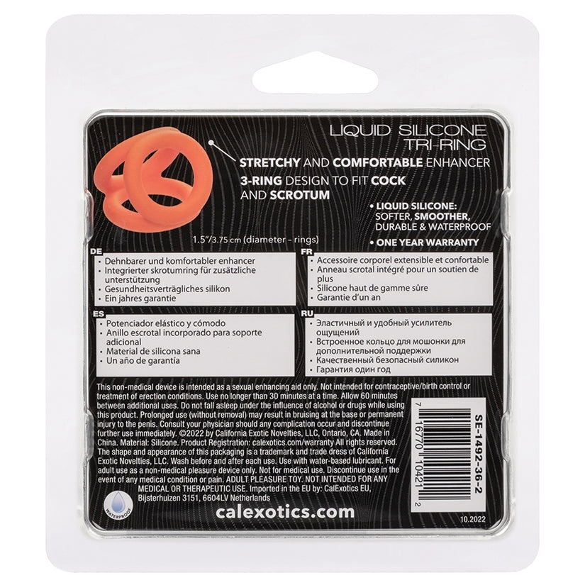 Alpha Liquid Silicone Tri-Ring - Image 3