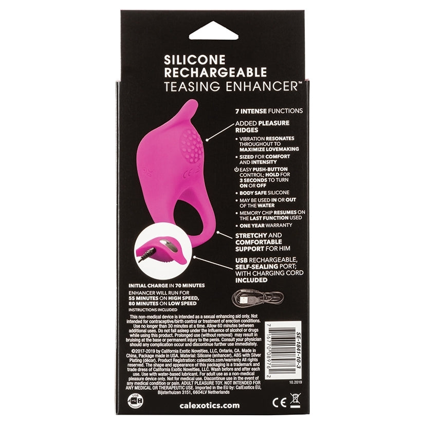 Silicone Rechargeable Teasing Enhancer - Image 4