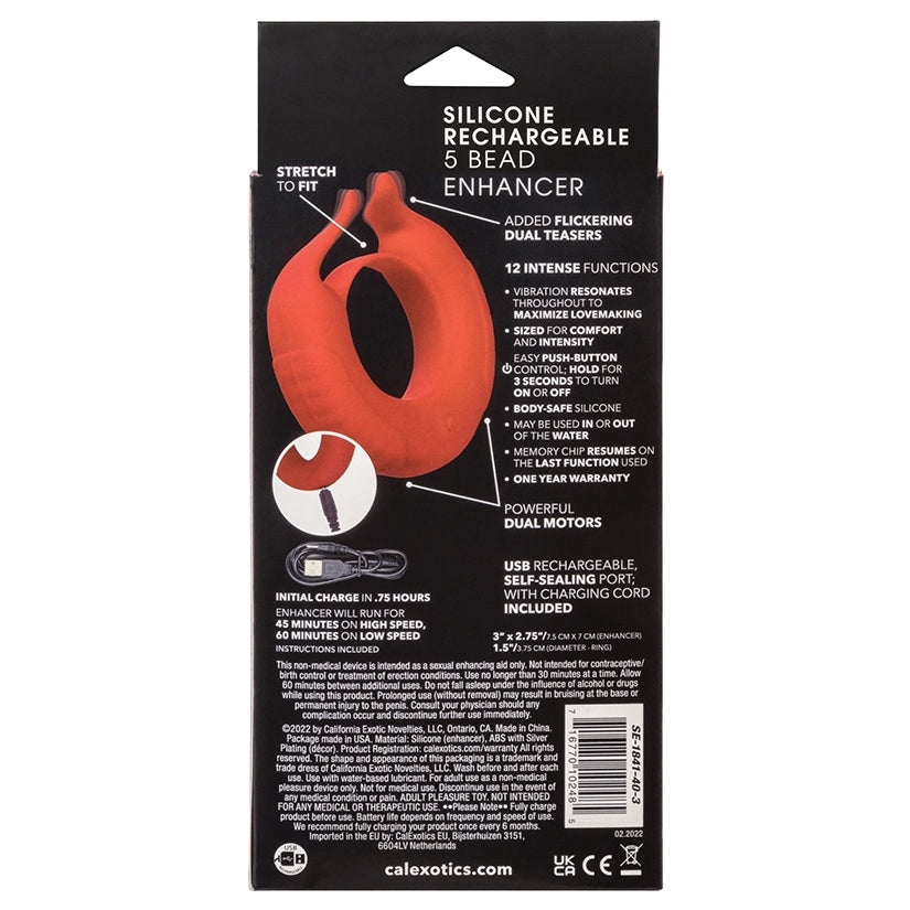 Silicone Rechargeable Taurus Enhancer - Image 4