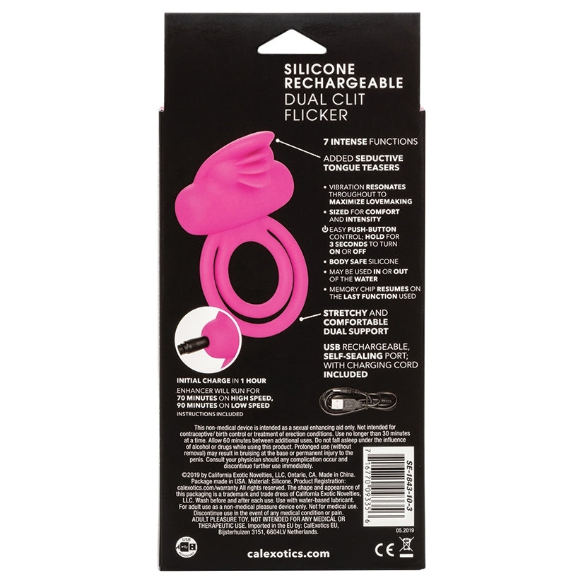Rechargeable Dual Clit Flicker Enhancer - Image 4