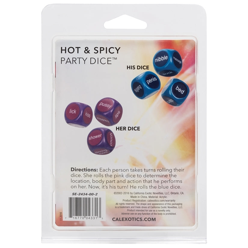 Hot and Spicy Party Dice - Image 3