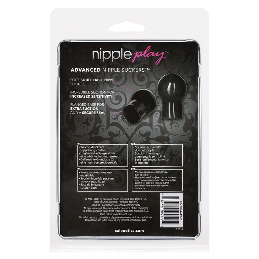 Nipple Play Advanced Nipple Suckers-Black - Image 3