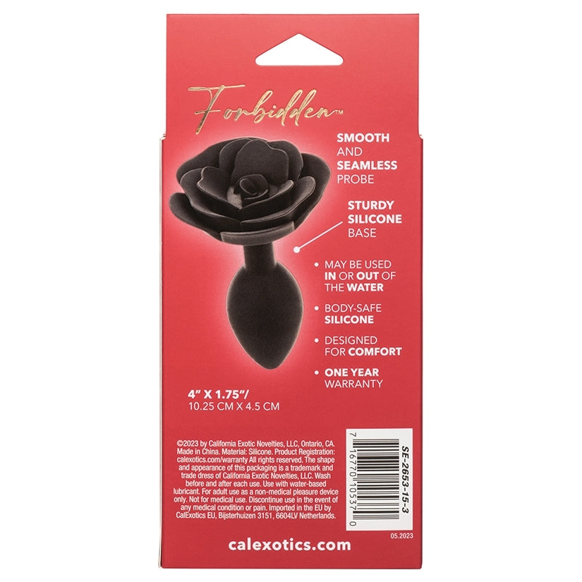 Forbidden Large Rose Anal Plug - Image 4