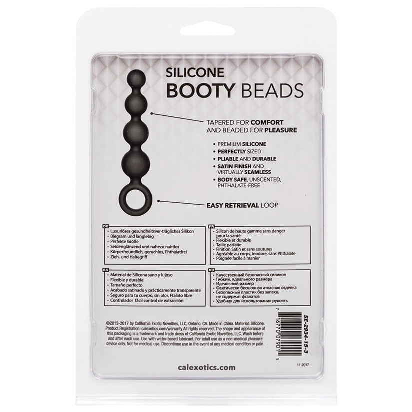 Silicone Booty Beads-Black - Image 3