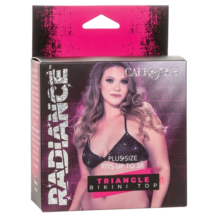 Radiance Plus Size Triangle Bikini Top-Boxed - Image 4
