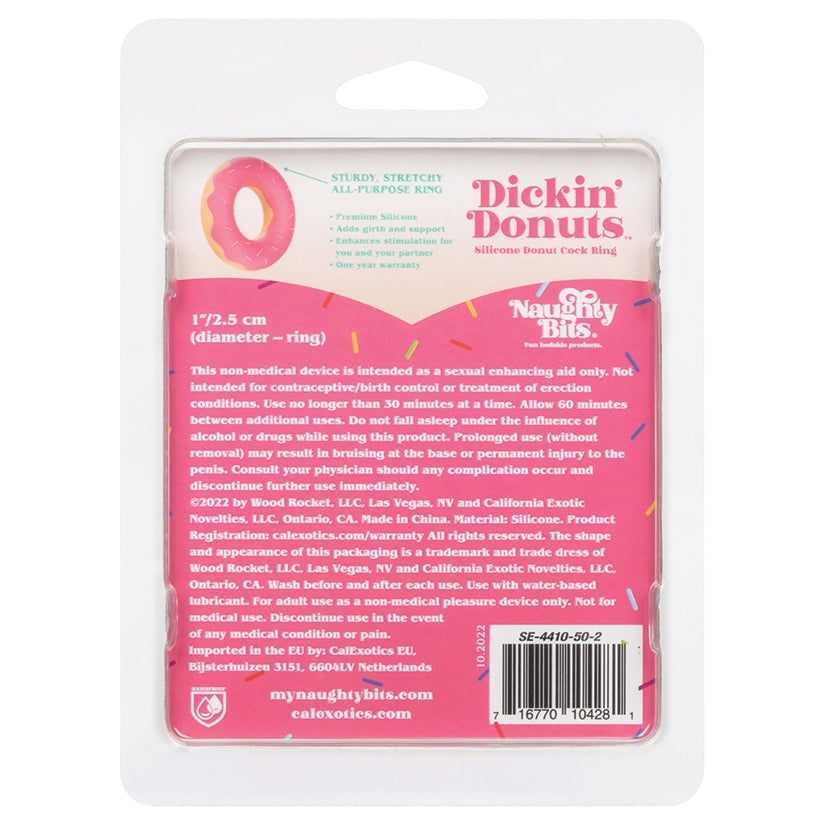 Naughty Bits Dickin' Donuts Silicone Donut Cock Ring - Image 4