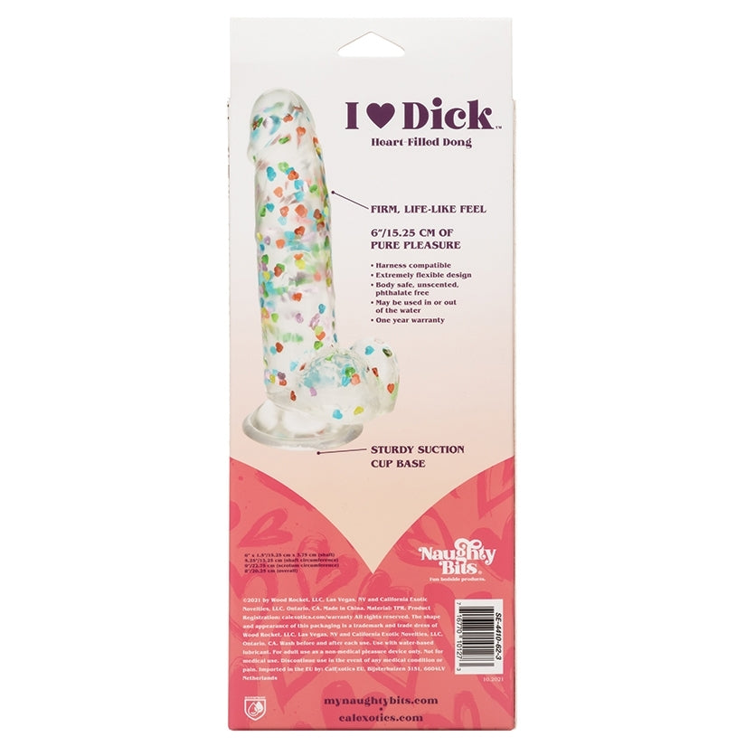 Naughty Bits I Love Dick Heart Filled Dong - Image 4