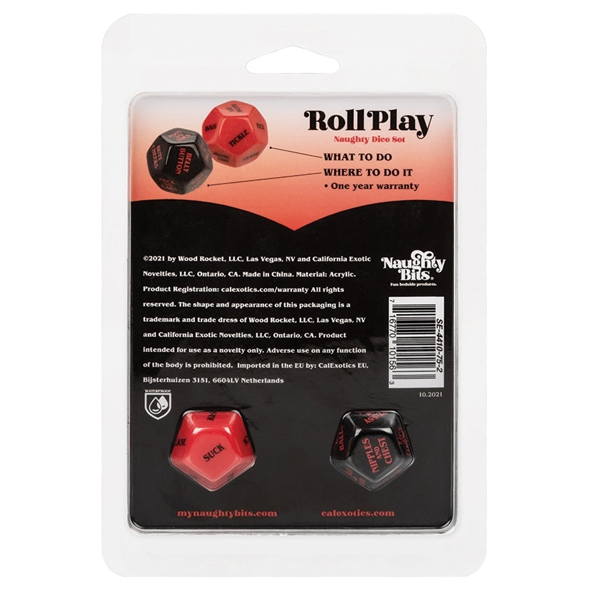 Naughty Bits Roll Play Naughty Dice Set - Image 3