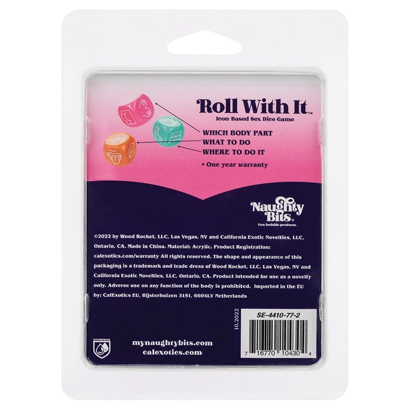 Naughty Bits Roll With It Icon Based Sex Dice - Image 4