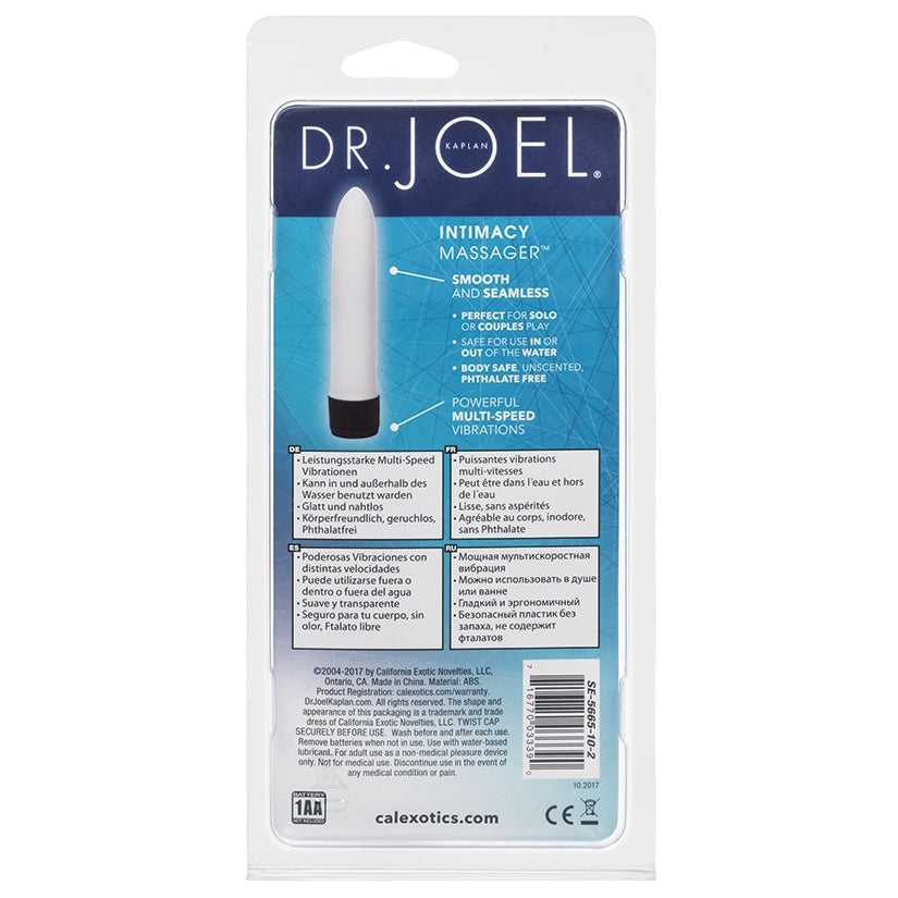 Dr. Joel Kaplan Intimacy Massager-White 4.5 - Image 3