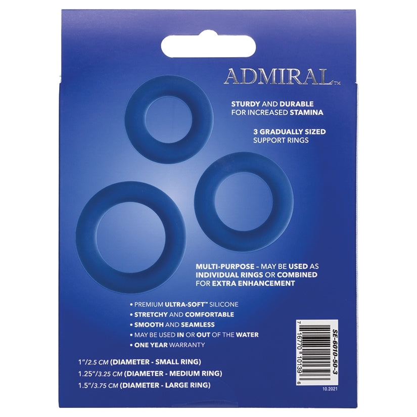 Admiral Universal Cock Ring Set - Image 4