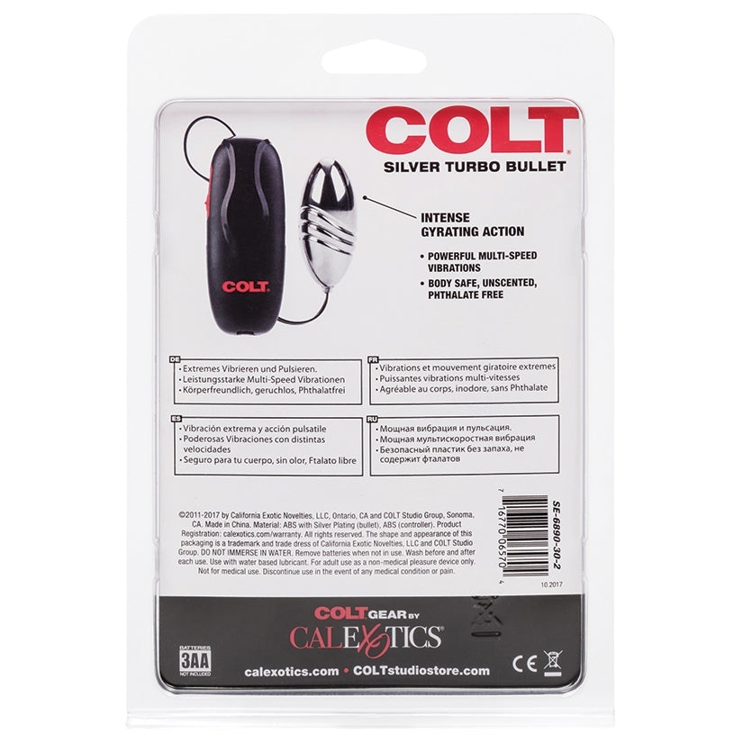 COLT Turbo Bullet-Silver - Image 4