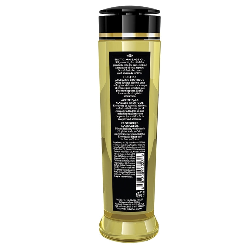 Shunga Erotic Massage Oil Amour-Sweet Lotus 8oz - Image 2