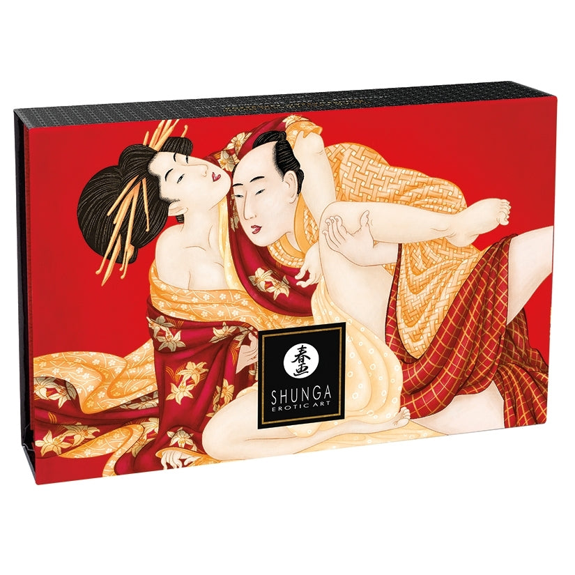 Shunga Kissable Massage Powder-Sparkling Strawberry Wine 2.65oz - Image 2