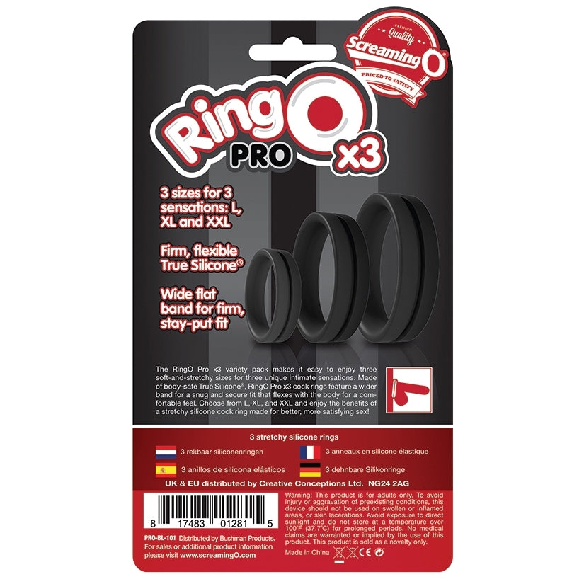 Screaming O RingO Pro x3-Black - Image 3