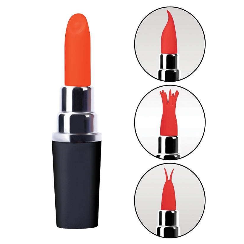 Bodywand Date Night Kiss Kiss Lipstick Vibe-Black/Red - Image 2