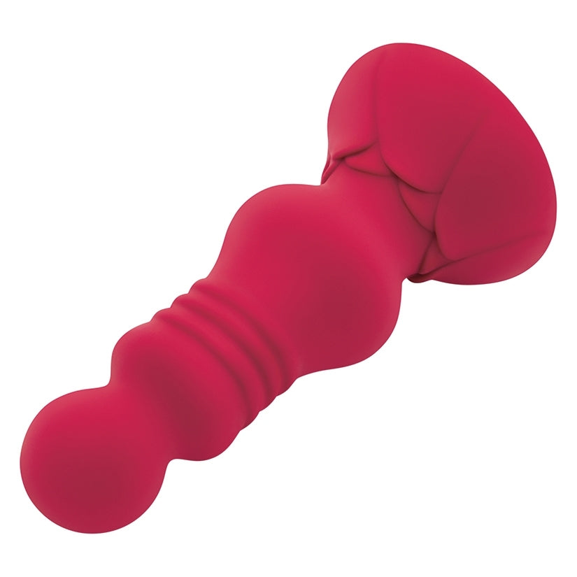 Secret Kisses Rosegasm Remote Control Thrusting Floret Butt Plug - Image 3