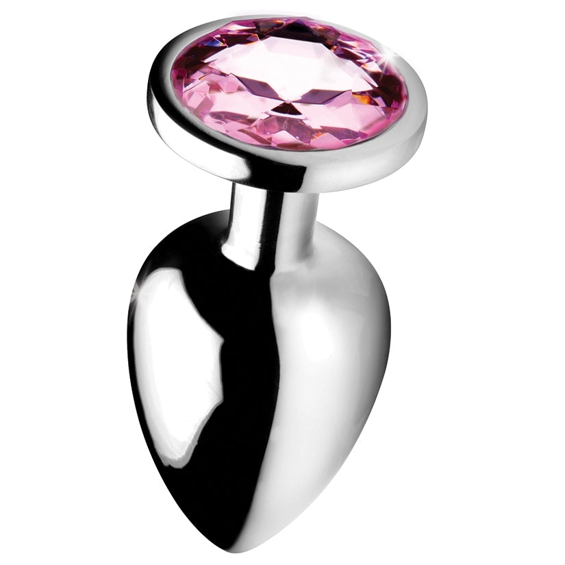 Booty Sparks Pink Gem Anal Plug-Large - Image 3