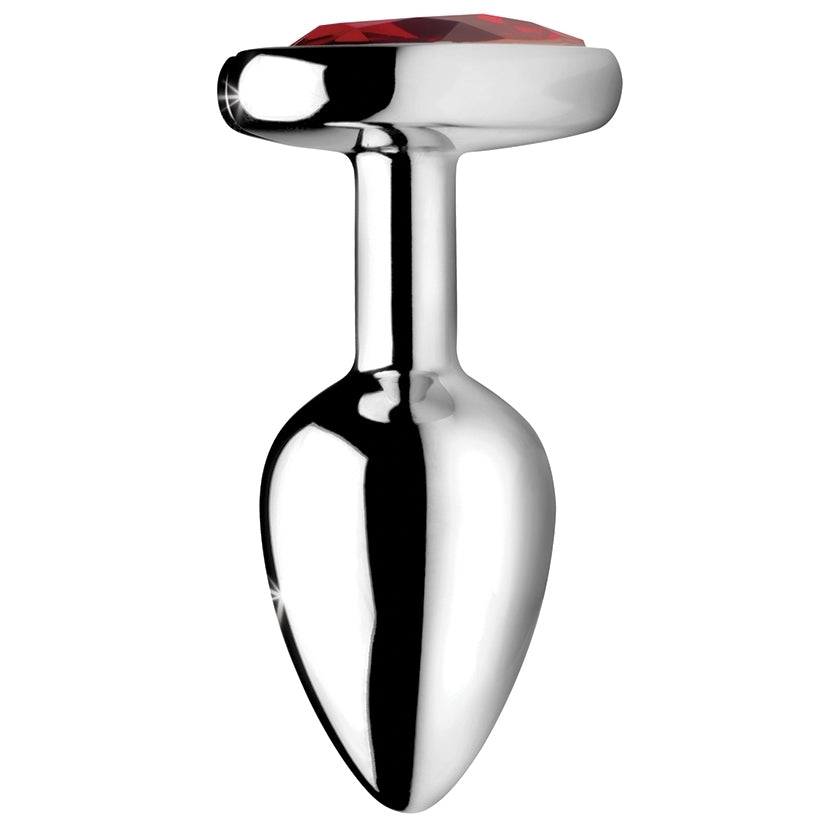 Booty Sparks Red Heart Gem Anal Plug-Small - Image 2