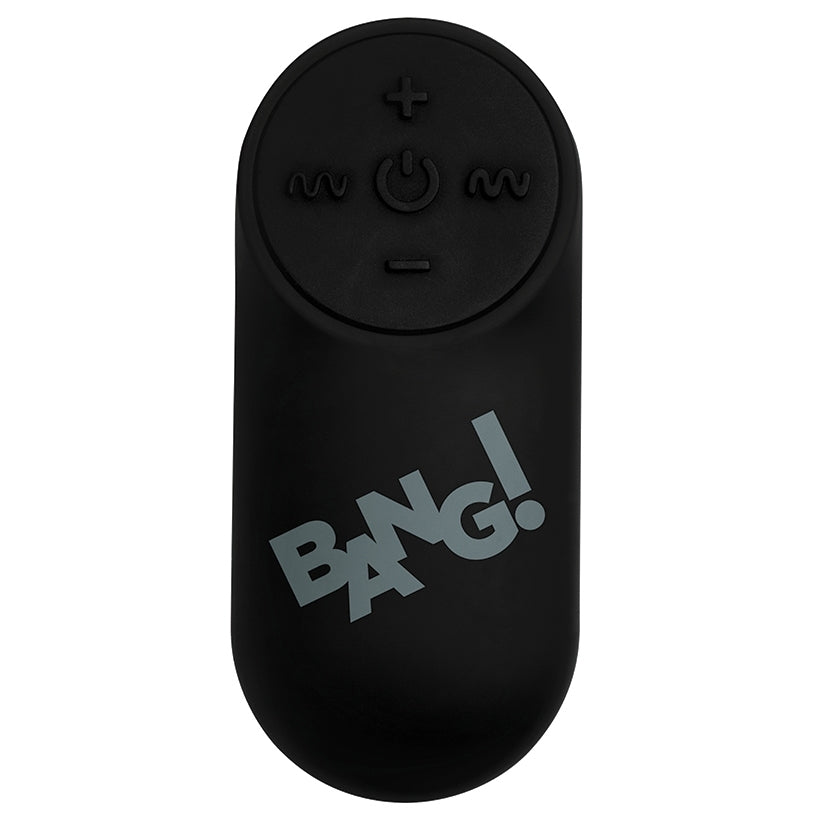 Bang Vibrating Bullet with Remote Control-Black - Image 3