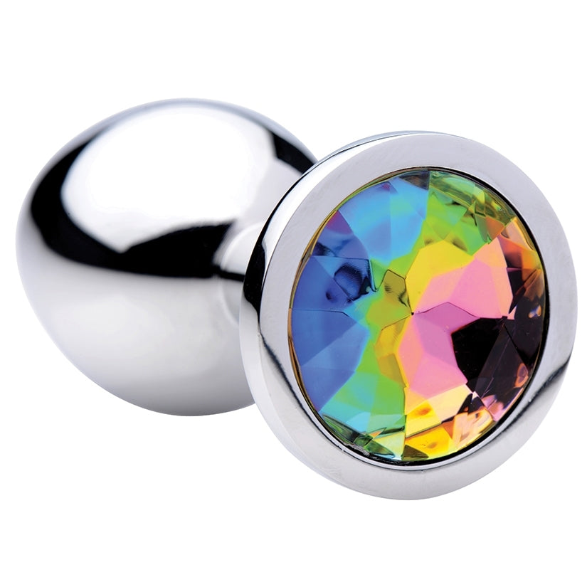 Booty Sparks Rainbow Prism Gem Anal Plug-Medium - Image 2