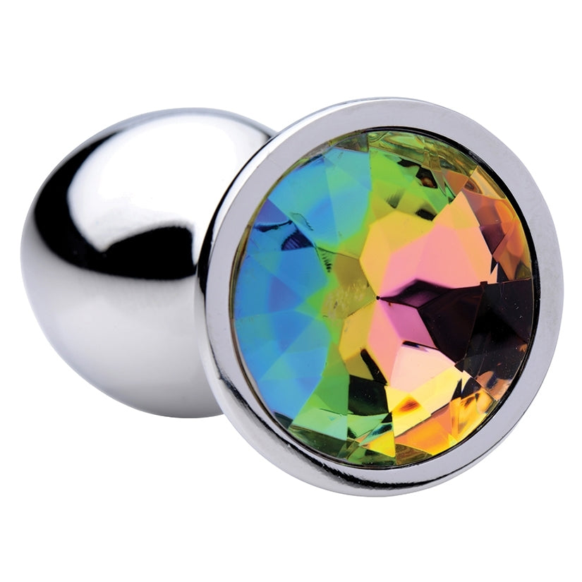 Booty Sparks Rainbow Prism Gem Anal Plug-Small - Image 2