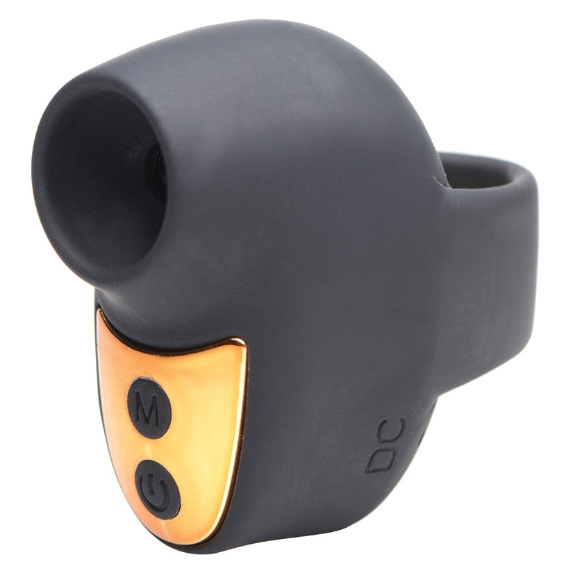 Shegasm Mini 12X Mini Silicone Clit Stimulator-Black - Image 2