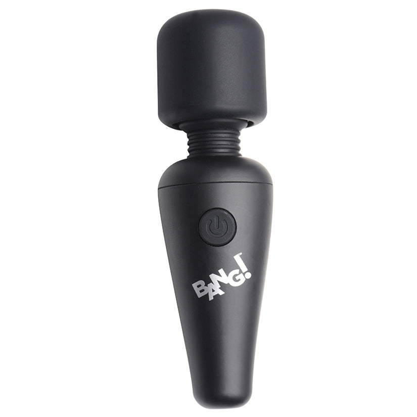 Bang! 10X Vibrating Mini Silicone Wand-Black - Image 2