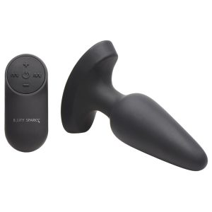 Booty Sparks 28X Laser Heart silicone anal plug – medium
