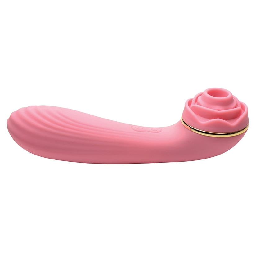 Bloomgasm Passion Petals 10X Silicone Suction Rose Vibrator-Pink - Image 2