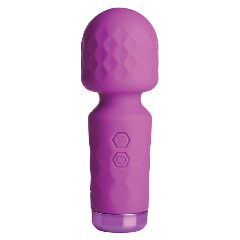 Bang 10X Mini Silicone Wand-Purple - Image 2