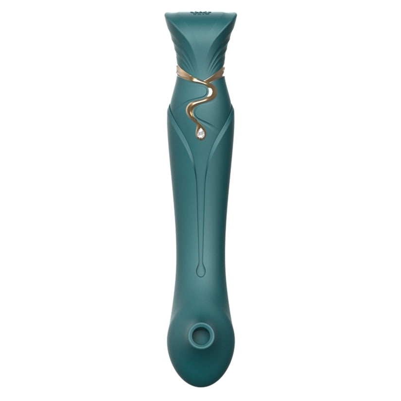 Zalo Queen Set G-spot Pulse Wave-Jewel Green - Image 3