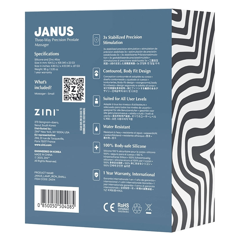 Zini Janus Lamp Iron-Bordeaux Small - Image 4