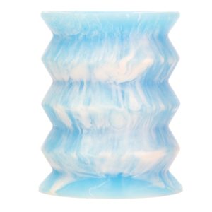Addiction Silicone Stroker Glow in the Dark-Blue