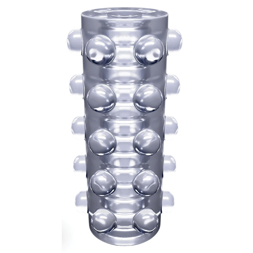 Rize Switch Glow In The Dark Self Lubricating Stroker-Clear - Image 2