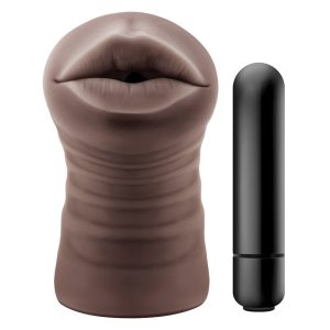 EnLust Vibrating Stroker Krystal-Brown