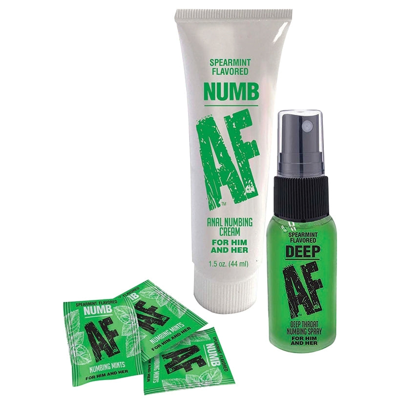 Numb AF Kit Gel Spray And Mints - Image 2
